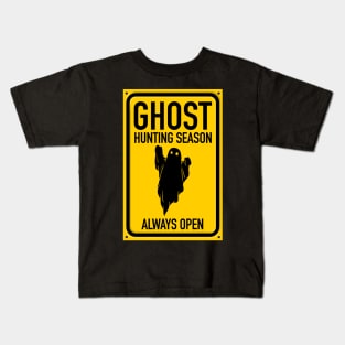 Ghost Hunting Season Kids T-Shirt
